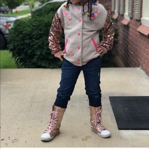 Disney Princess jacket and boots (set only)